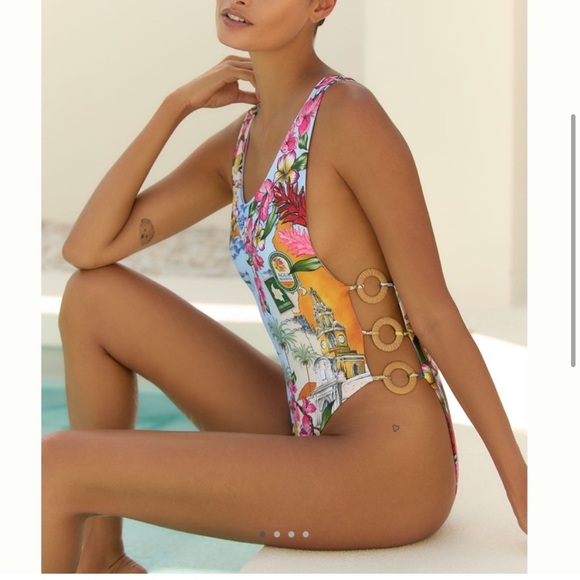 Agua Bendita Tribeca Ventura One Piece Swimsuit - Picture 3 of 4